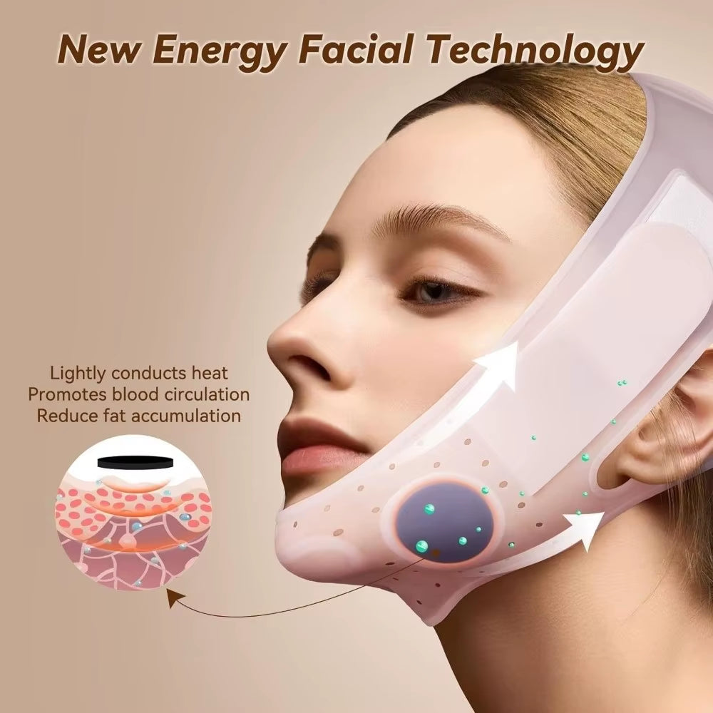 New Reusable Face Strap Chin up Patch Face Lifting V Line Mask Chin Strap for Sagging